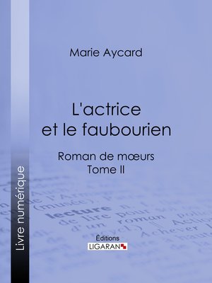 cover image of L'Actrice et le faubourien